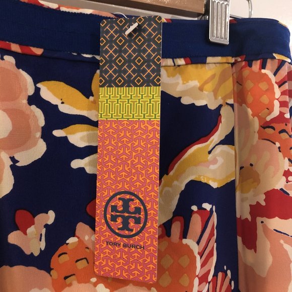 TORY BURCH NWTRARE Marcella SILK Skirt- Sz 6 - LONG-Maxi-NWT----ORIG. $425!